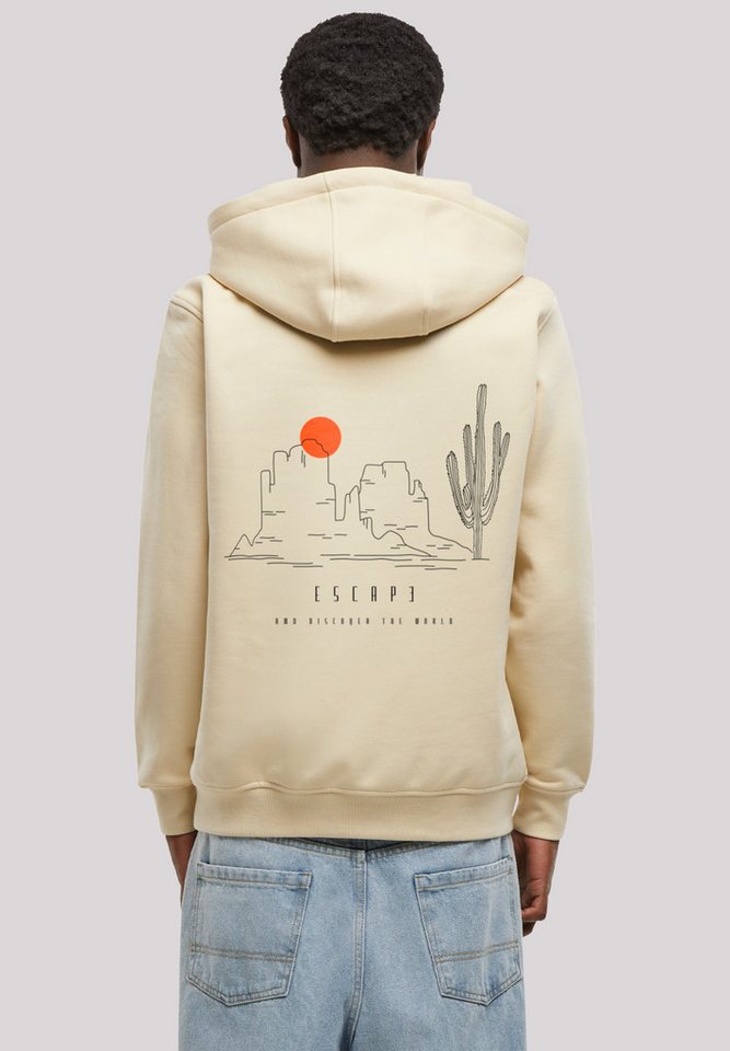 F4NT4STIC Kapuzenpullover Escape Discover the World Savannah Discover the World von F4NT4STIC
