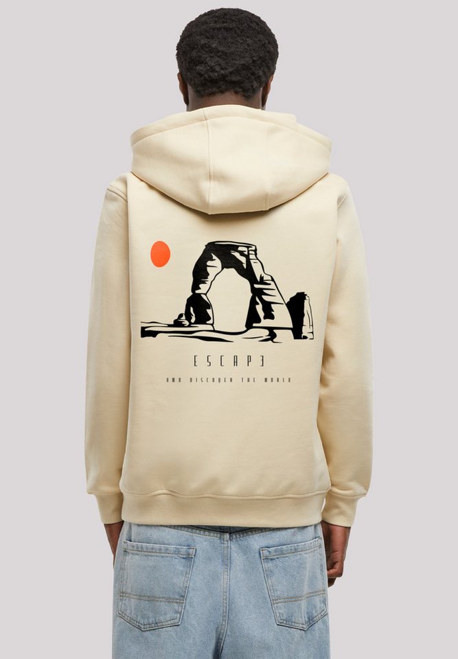 F4NT4STIC Kapuzenpullover Escape Discover the World Savannah Discover the World von F4NT4STIC