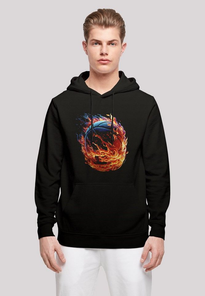 F4NT4STIC Kapuzenpullover Basketball On Fire Sport HOODIE Print F4NT4STIC Kapuzenpullover Basketball On Fire Sport HOODIE Print von F4NT4STIC