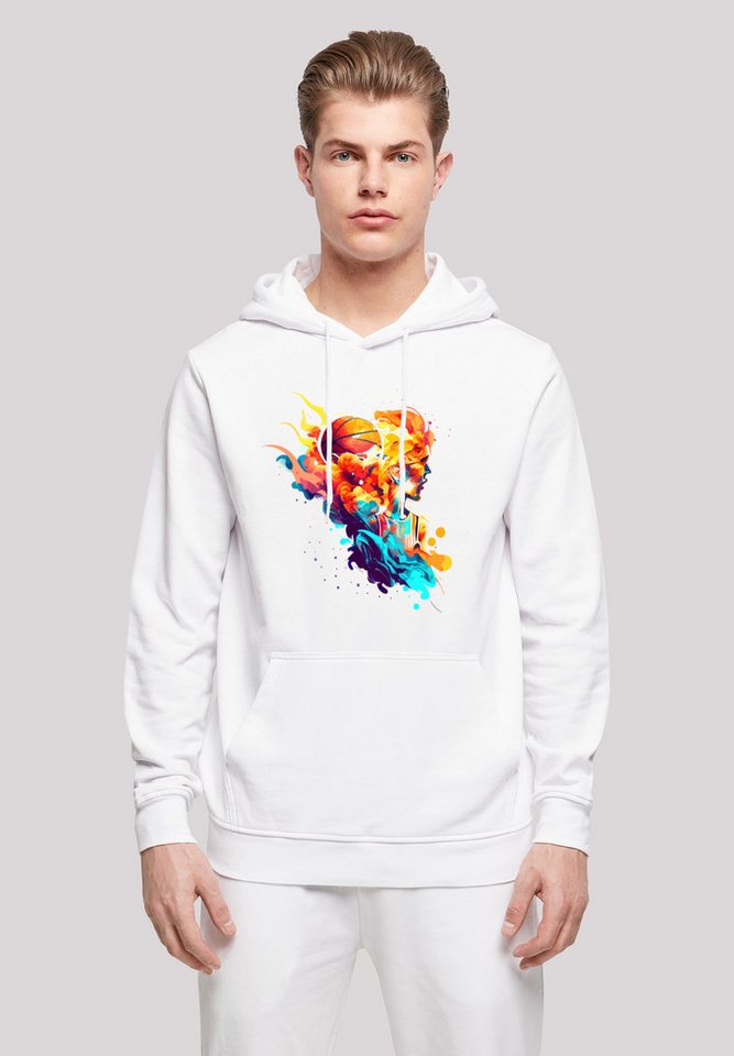 F4NT4STIC Kapuzenpullover Basketball Sport Player HOODIE Print von F4NT4STIC