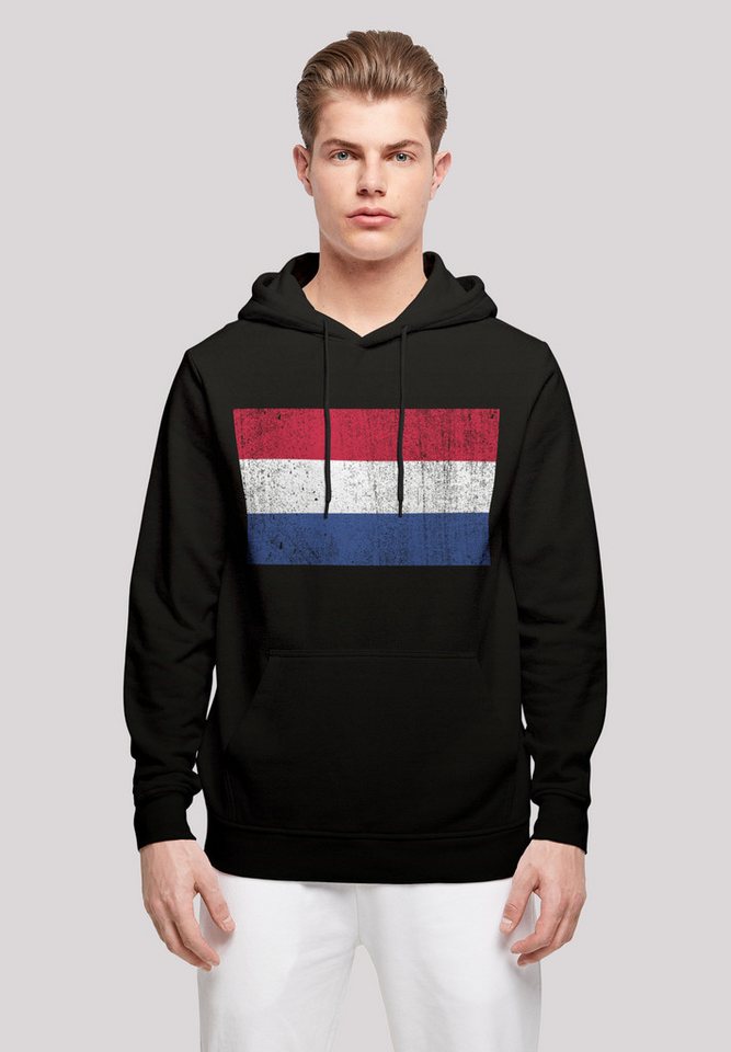 F4NT4STIC Kapuzenpullover Netherlands NIederlande Holland Flagge distressed Print F4NT4STIC Kapuzenpullover Netherlands NIederlande Holland Flagge distressed Print von F4NT4STIC