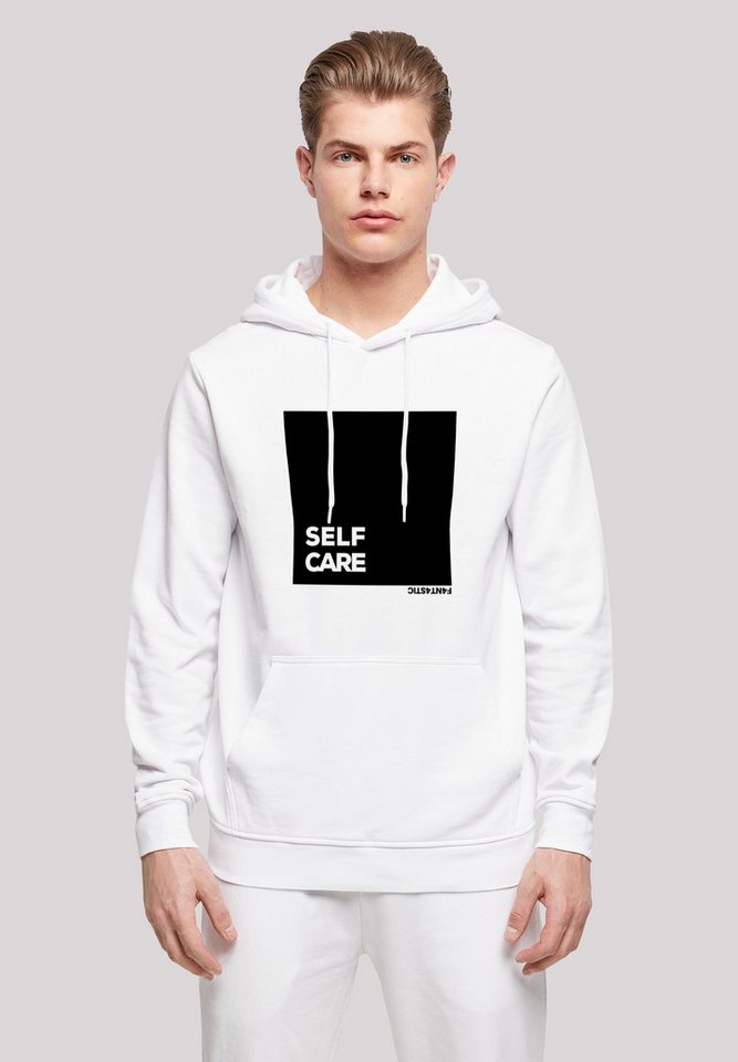 F4NT4STIC Kapuzenpullover SELF CARE HOODIE Print von F4NT4STIC