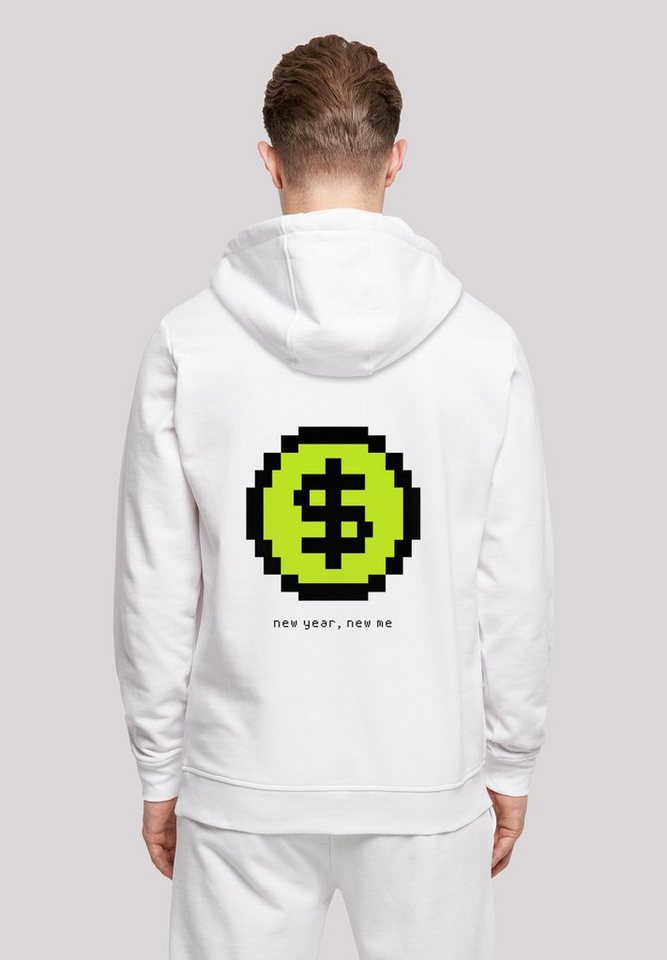 F4NT4STIC Kapuzenpullover SIlvester Party Happy People Only Print von F4NT4STIC