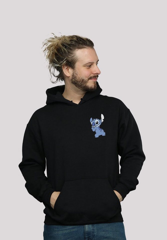 F4NT4STIC Kapuzenpullover Disney Lilo & Stitch - Premium Film Movie TV Comic Fan Merch Herren,Premium Merch,Slim-Fit,Kapuzenpullover,Bedruckt von F4NT4STIC