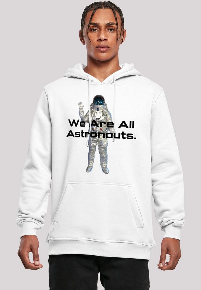 F4NT4STIC Kapuzenpullover PHIBER SpaceOne We are all astronauts Print von F4NT4STIC