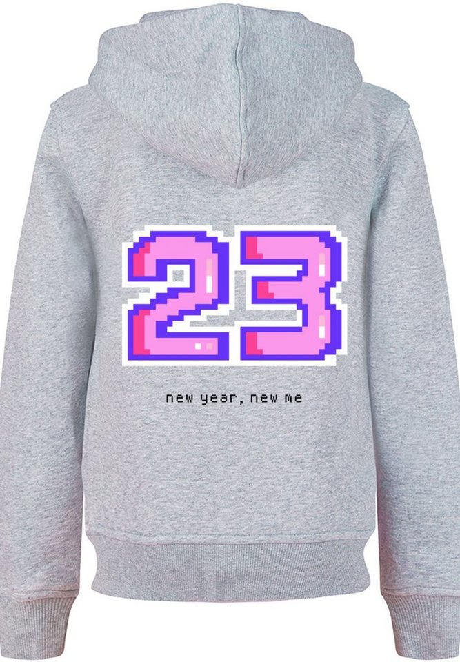 F4NT4STIC Kapuzenpullover SIlvester Party Happy People Only Print von F4NT4STIC