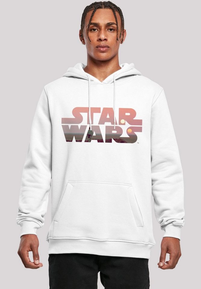 F4NT4STIC Kapuzenpullover Star Wars Tatooine Logo Print von F4NT4STIC
