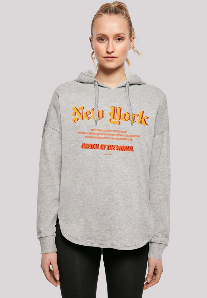 F4NT4STIC Kapuzenpullover New York OVERSIZE HOODIE Print von F4NT4STIC