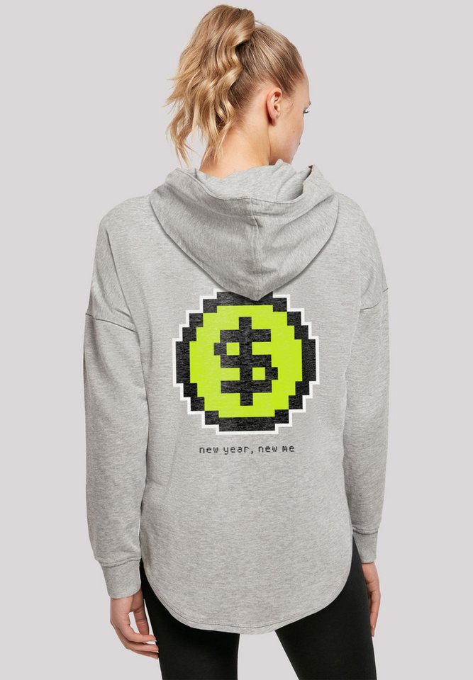 F4NT4STIC Kapuzenpullover SIlvester Party Happy People Only Print von F4NT4STIC