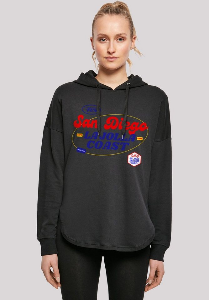 F4NT4STIC Kapuzenpullover San Diego OVERSIZE HOODIE Print von F4NT4STIC