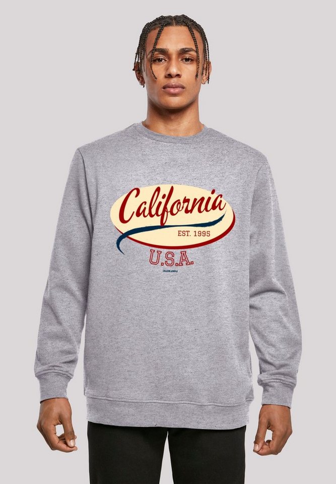 F4NT4STIC Kapuzenpullover California CREW Print von F4NT4STIC