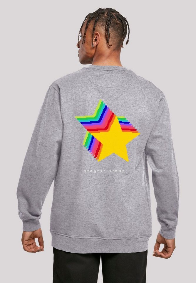 F4NT4STIC Kapuzenpullover SIlvester Party Happy People Only Print von F4NT4STIC