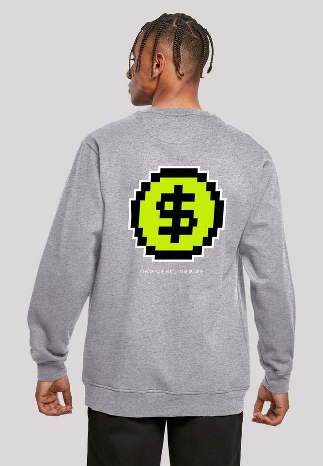 F4NT4STIC Kapuzenpullover SIlvester Party Happy People Only Print von F4NT4STIC