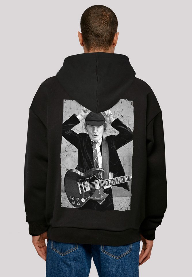 F4NT4STIC Kapuzenpullover ACDC Hoodie Angus Young Print von F4NT4STIC