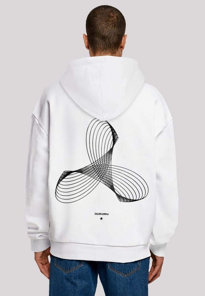 F4NT4STIC Kapuzenpullover Geometrics Print von F4NT4STIC