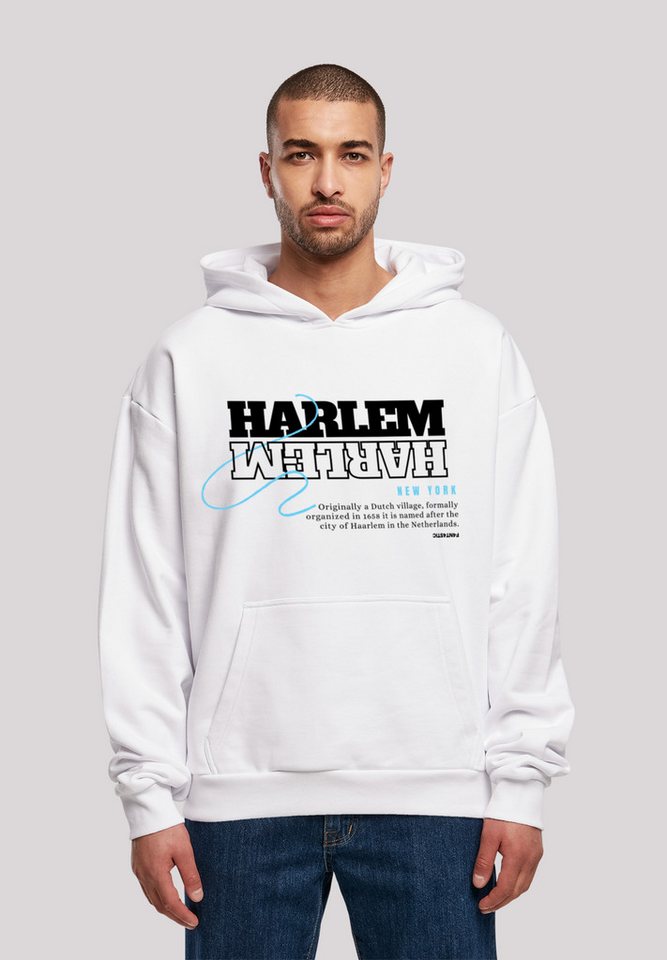 F4NT4STIC Kapuzenpullover Harlem OVERSIZE HOODIE Print von F4NT4STIC