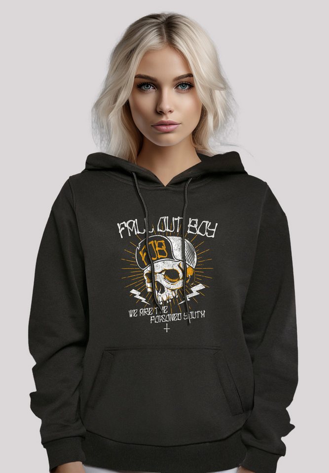 F4NT4STIC Kapuzenpullover Fall Out Boy Chest Youth Skull Premium Qualität von F4NT4STIC
