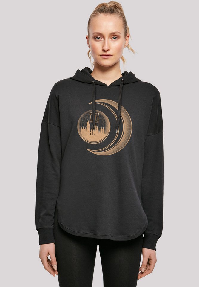 F4NT4STIC Kapuzenpullover Harry Potter Hogwarts Moon Print von F4NT4STIC