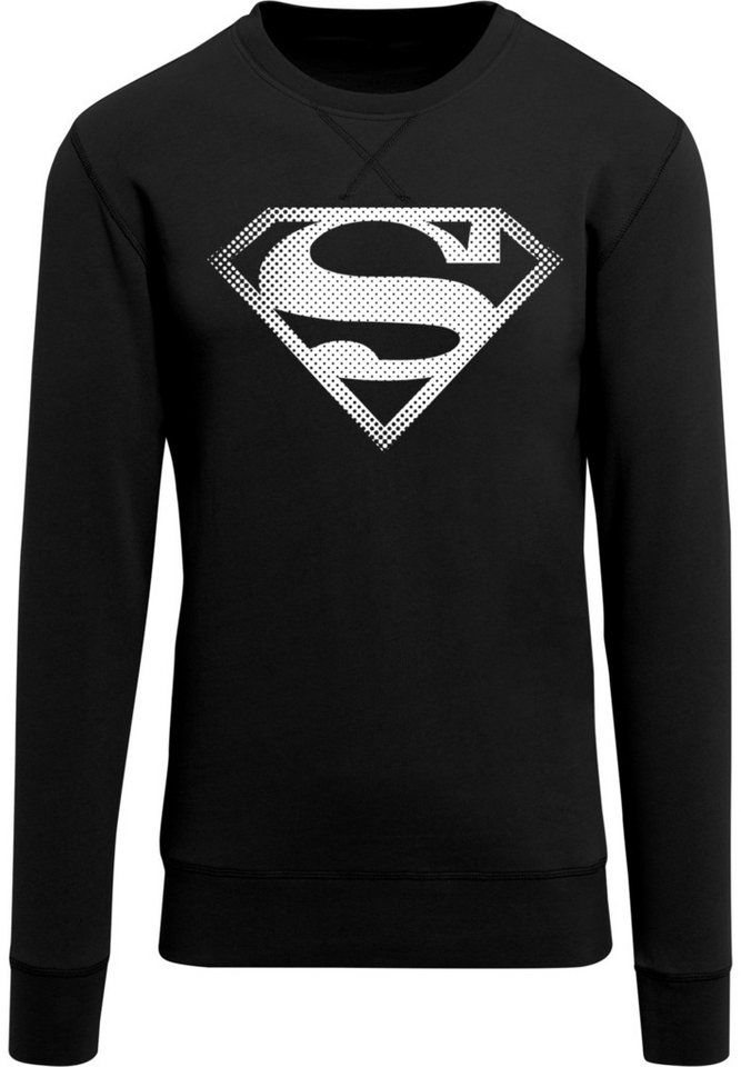 F4NT4STIC Rundhalspullover F4NT4STIC Herren Superman Spot Logo with Light Crew sweatshirt (1-tlg) von F4NT4STIC