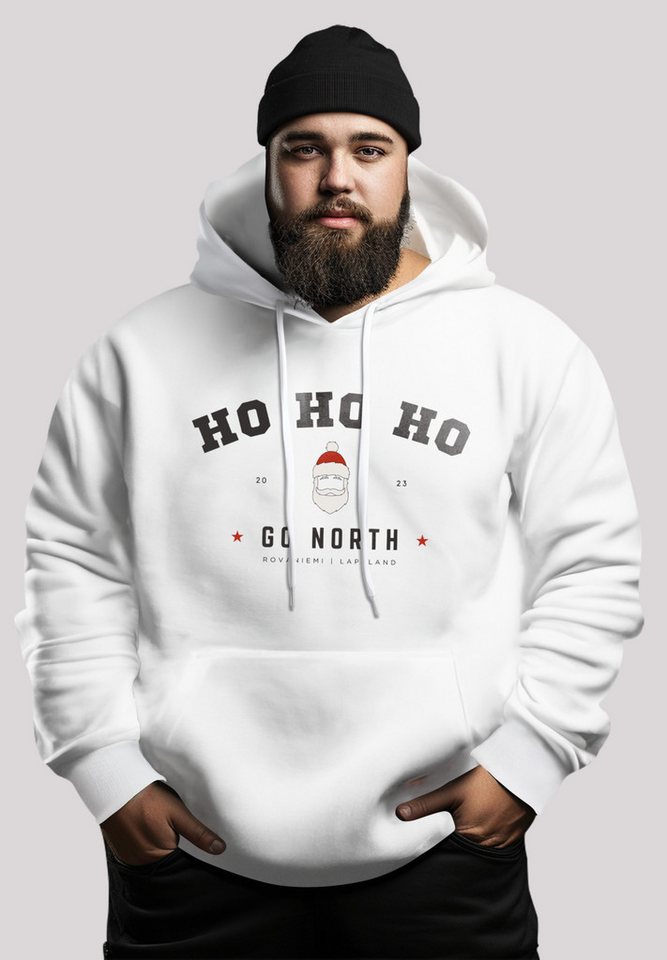 F4NT4STIC Kapuzenpullover Ho Ho Ho Santa Weihnachten PLUSSIZE Premium Qualität von F4NT4STIC