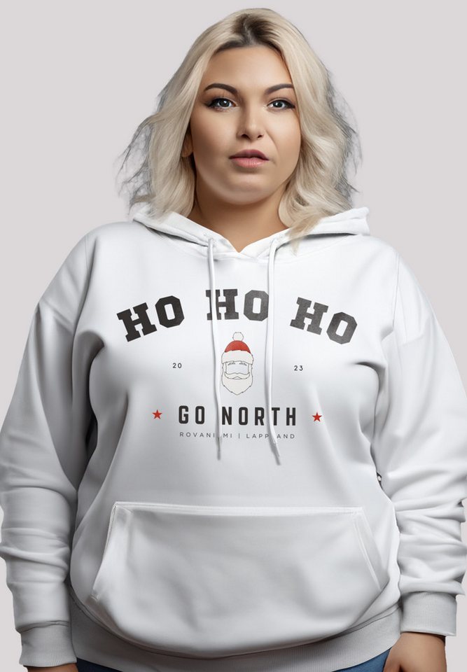F4NT4STIC Kapuzenpullover Ho Ho Ho Santa Weihnachten PLUSSIZE Premium Qualität von F4NT4STIC
