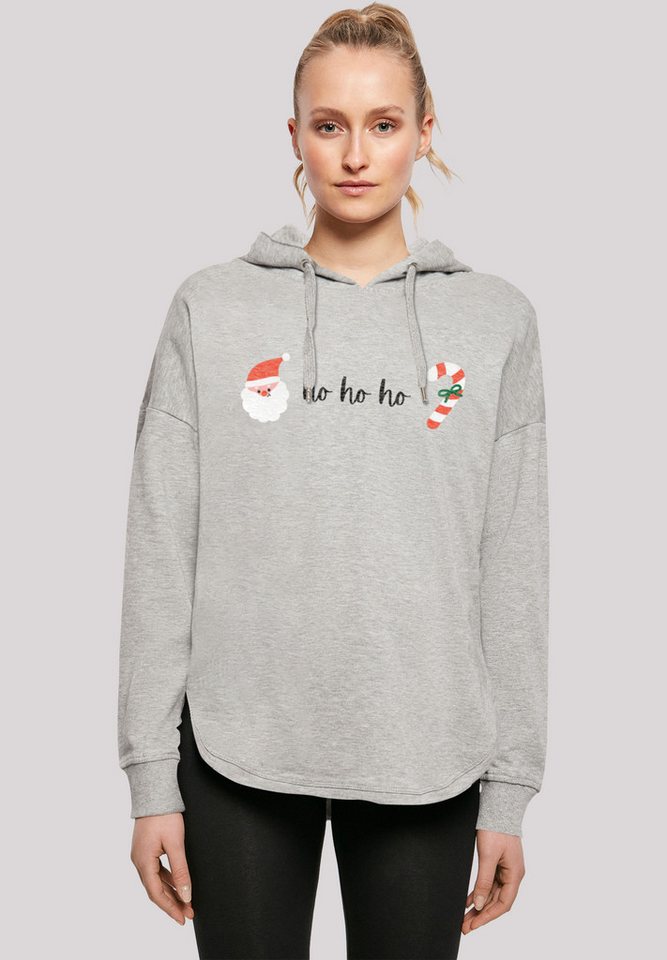 F4NT4STIC Kapuzenpullover Ho Ho Ho Weihnachten Christmas Print von F4NT4STIC