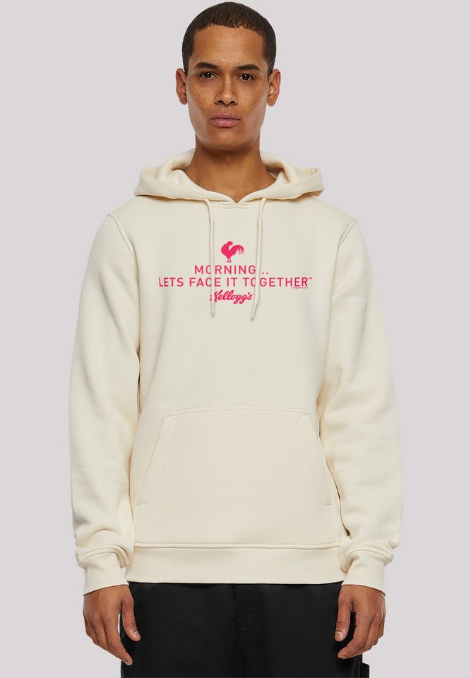 F4NT4STIC Kapuzenpullover Kellogg's Breakfast Cereals Morning Lets Face It Premium Qualität von F4NT4STIC