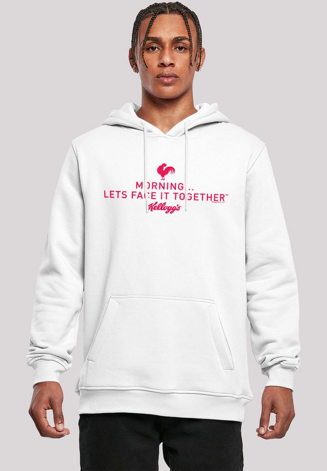 F4NT4STIC Kapuzenpullover Kellogg's Breakfast Cereals Morning Lets Face It Premium Qualität von F4NT4STIC