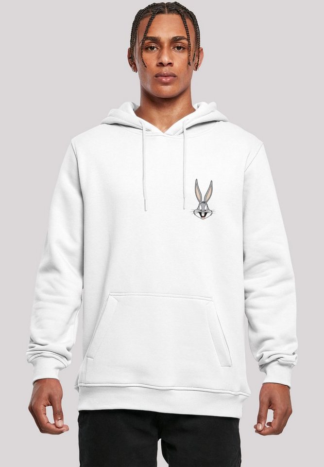 F4NT4STIC Kapuzenpullover Looney Tunes Bugs Bunny Breast Print Print von F4NT4STIC