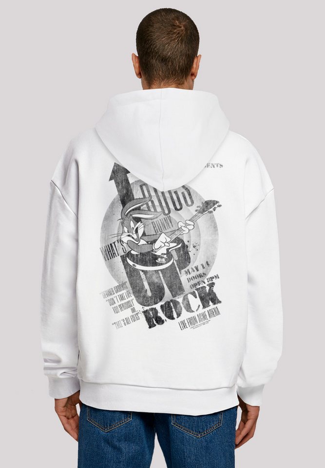 F4NT4STIC Kapuzenpullover Looney Tunes Bugs Bunny What's Up Rock Print von F4NT4STIC