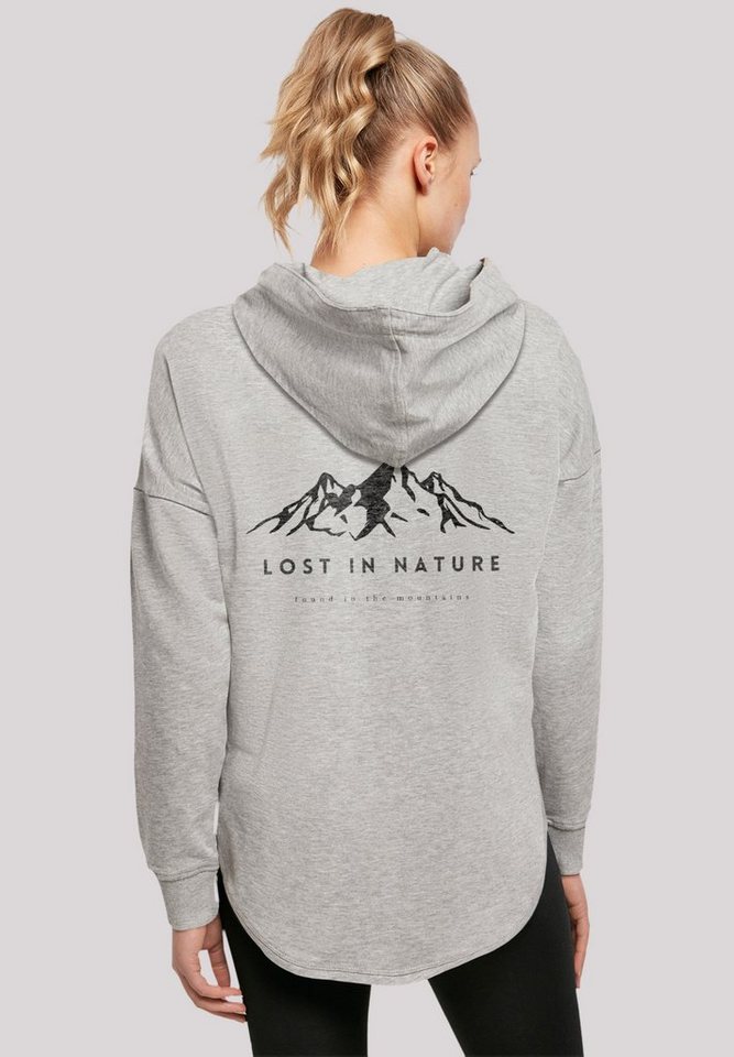 F4NT4STIC Kapuzenpullover Lost in nature Print von F4NT4STIC