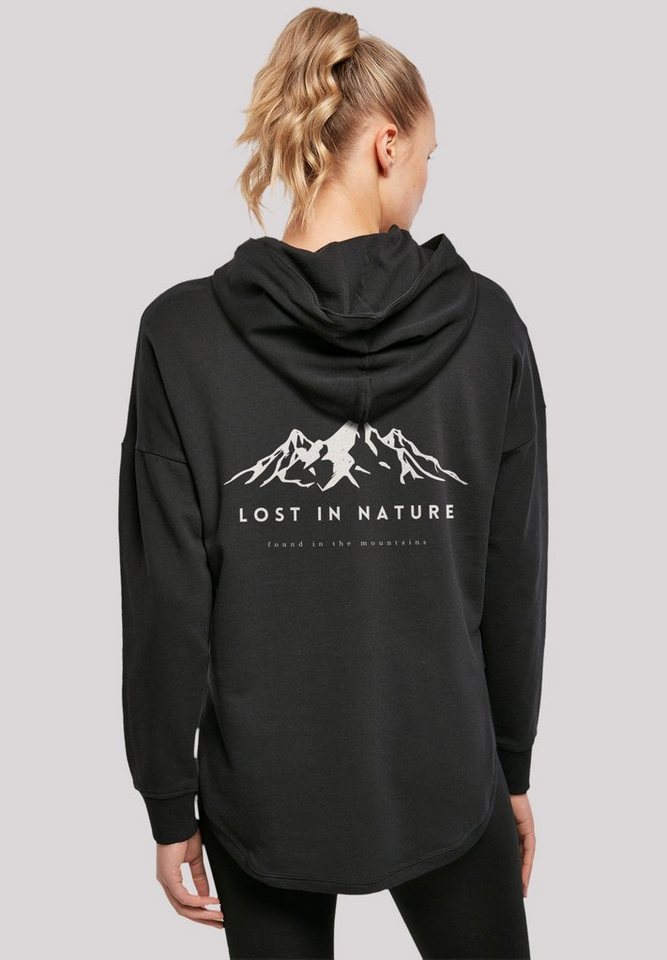 F4NT4STIC Kapuzenpullover Lost in nature Print von F4NT4STIC