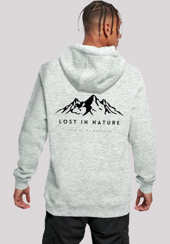 F4NT4STIC Kapuzenpullover MOUNTAIN x F4NT4STIC Print von F4NT4STIC