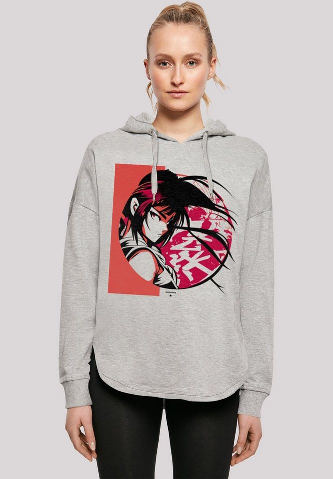 F4NT4STIC Kapuzenpullover Manga Girl Japan Print von F4NT4STIC