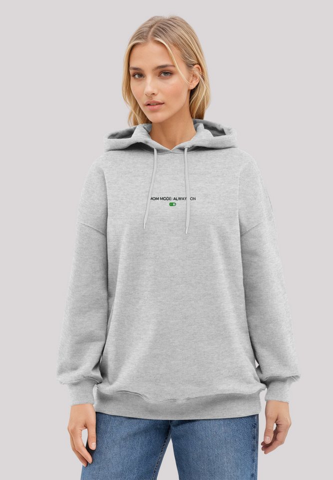 F4NT4STIC Kapuzenpullover Mom Mama Muttertag Mode Always On Bestickt Premium Qualität, Stickerei von F4NT4STIC