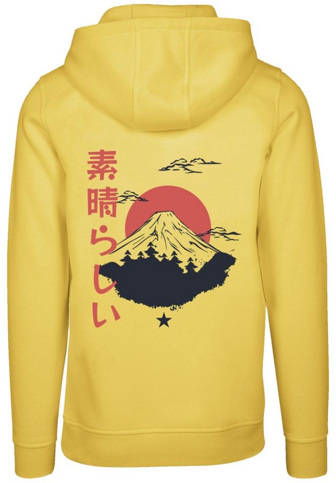 F4NT4STIC Kapuzenpullover Mount Fuji Hoodie, Warm, Bequem von F4NT4STIC