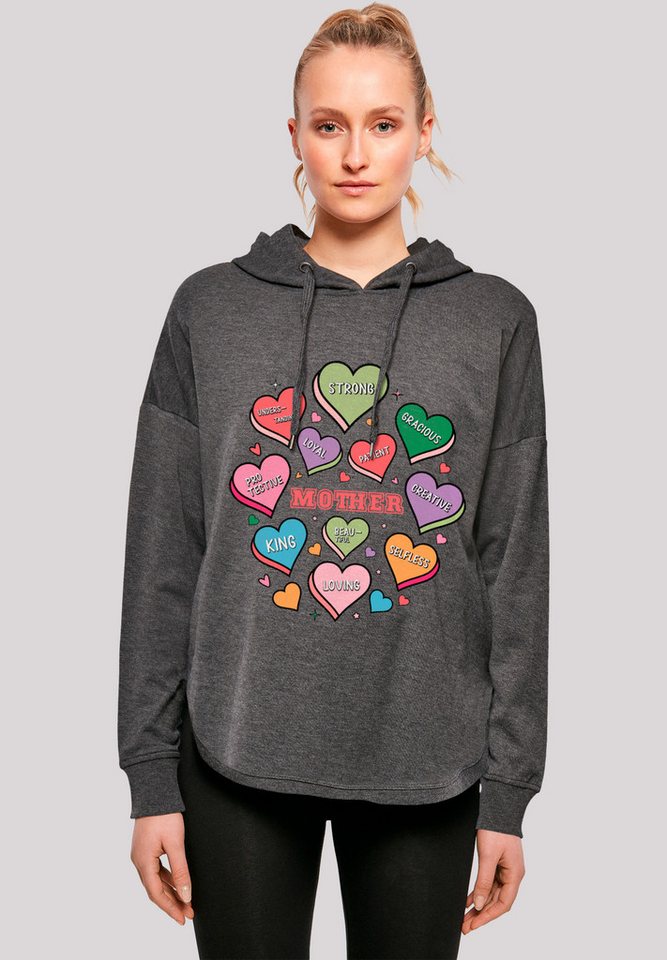 F4NT4STIC Kapuzenpullover Muttertag Mama Herzen Premium Qualität von F4NT4STIC