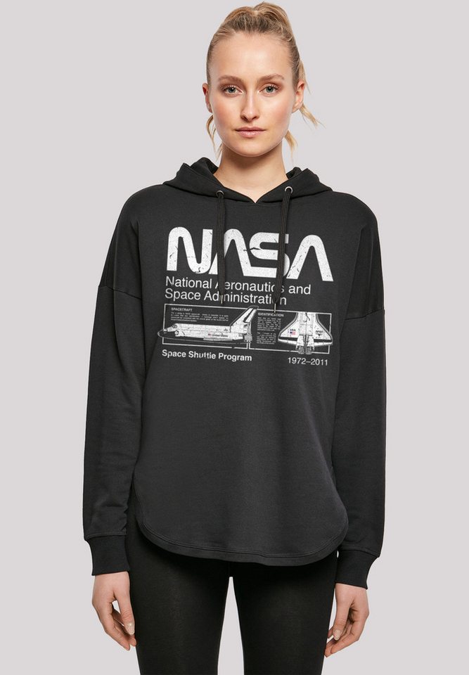 F4NT4STIC Kapuzenpullover NASA Classic Space Shuttle Print F4NT4STIC Kapuzenpullover NASA Classic Space Shuttle Print von F4NT4STIC
