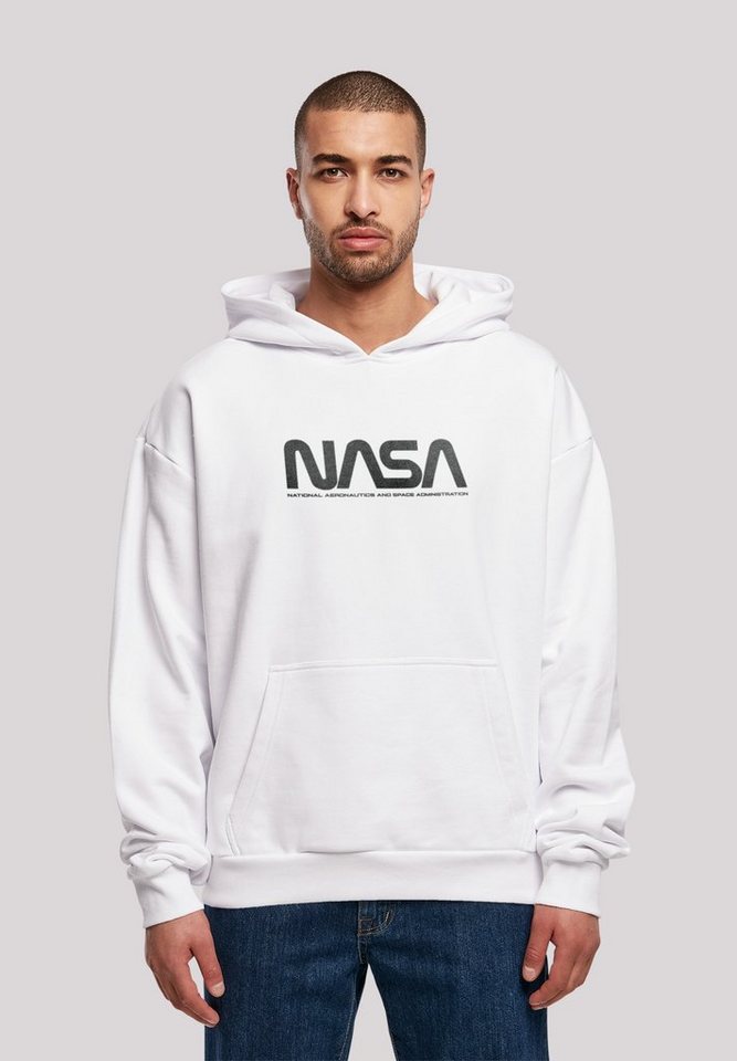 F4NT4STIC Kapuzenpullover NASA worm Print von F4NT4STIC
