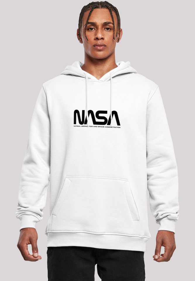 F4NT4STIC Kapuzenpullover NASA worm Print von F4NT4STIC