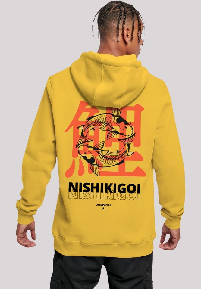 F4NT4STIC Kapuzenpullover Nishikigoi Print von F4NT4STIC