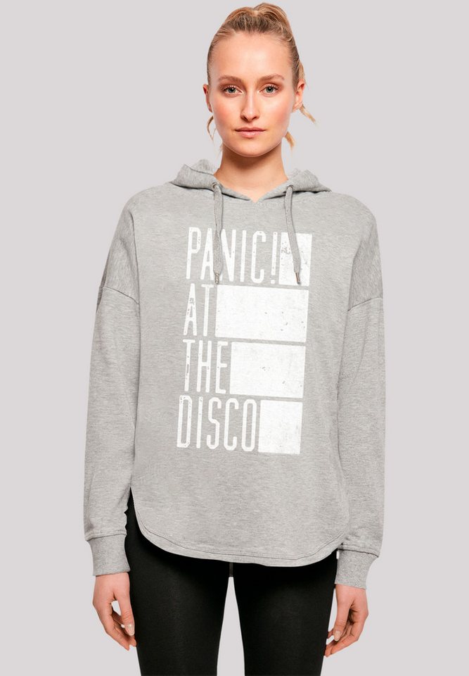 F4NT4STIC Kapuzenpullover Panic At The Disco Block Text Premium Qualität von F4NT4STIC