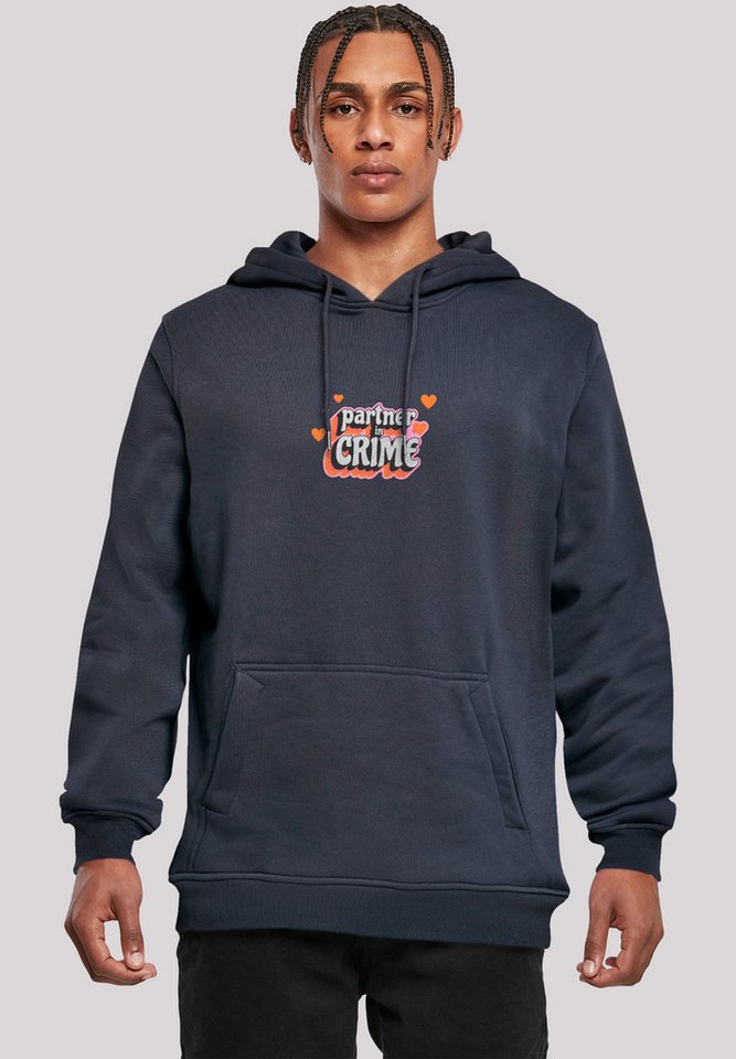 F4NT4STIC Kapuzenpullover Partner In Crime Valentinstag Partner Design Premium Qualität von F4NT4STIC