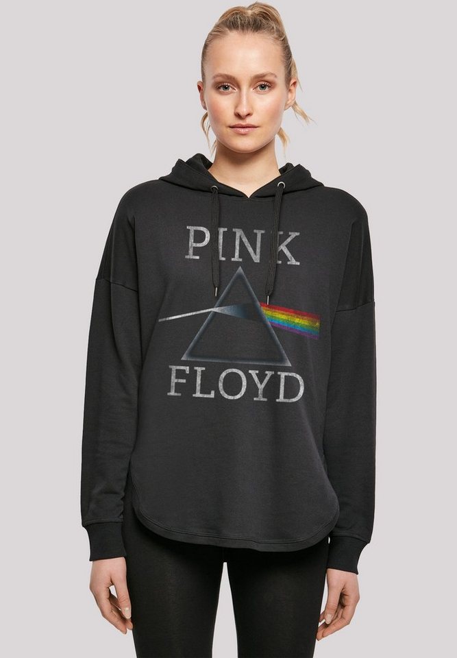 F4NT4STIC Kapuzenpullover Pink Floyd Dark Side Of The Moon Mond Print von F4NT4STIC