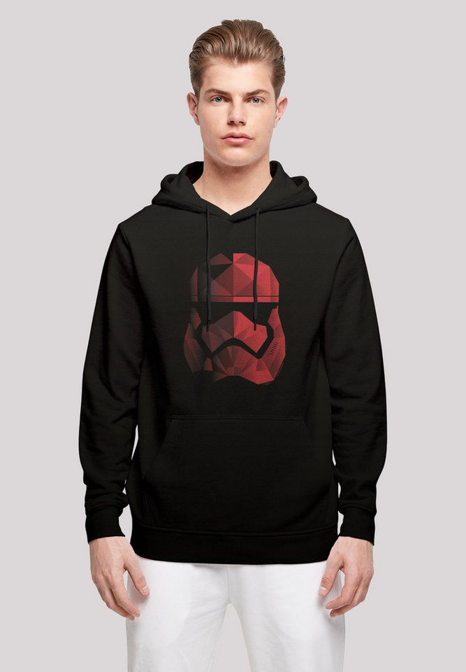 F4NT4STIC Kapuzenpullover Star-Wars The Last Jedi-Cubist Trooper Helmet Print von F4NT4STIC