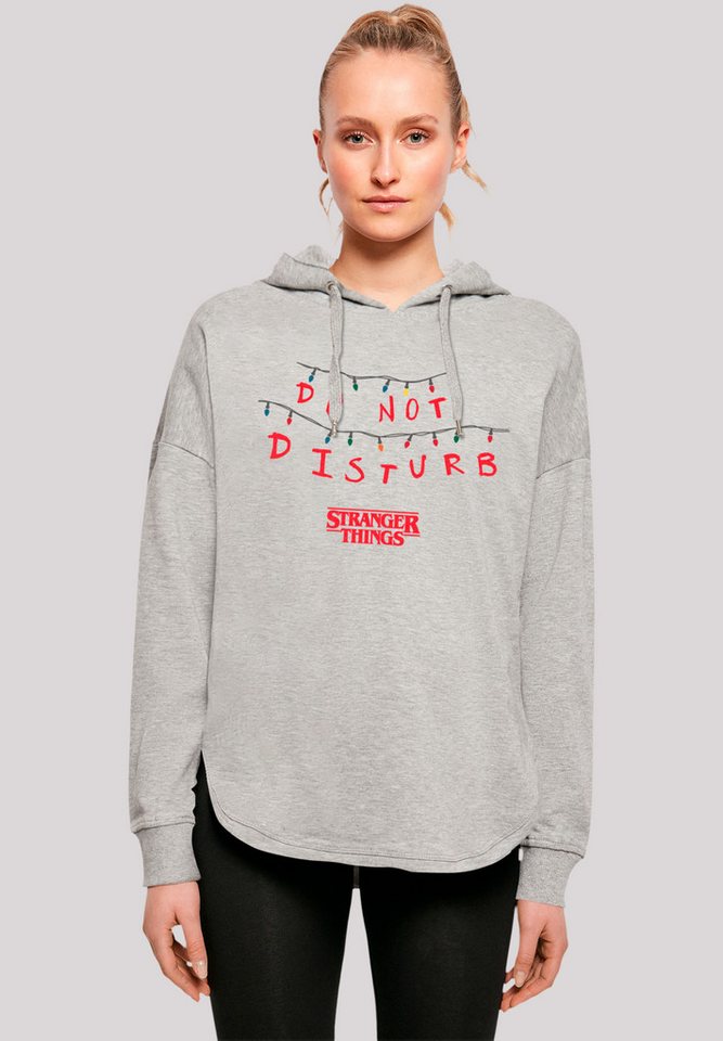 F4NT4STIC Kapuzenpullover Stranger Things Do Not Disturb Netflix TV Series Premium Qualität von F4NT4STIC