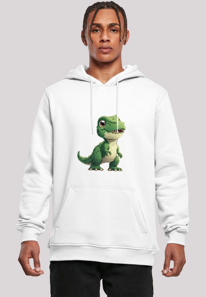 F4NT4STIC Kapuzenpullover Süßer grüner Dino Premium Qualität von F4NT4STIC