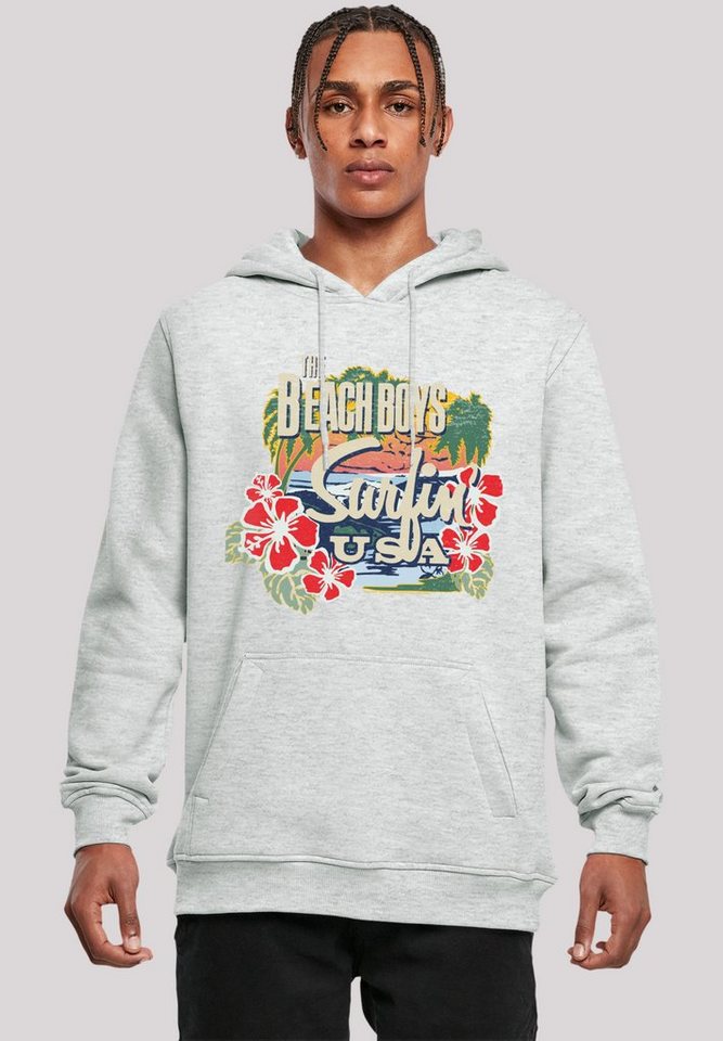F4NT4STIC Kapuzenpullover The Beach Boys Musik Band Tropical Premium Qualität von F4NT4STIC