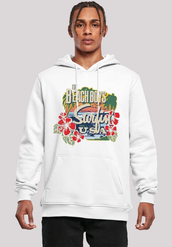 F4NT4STIC Kapuzenpullover The Beach Boys Musik Band Tropical Premium Qualität von F4NT4STIC