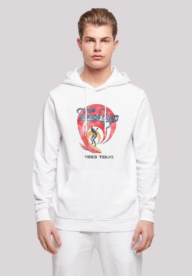 F4NT4STIC Kapuzenpullover The Beach Boys Surfer '83 Vintage Premium Qualität von F4NT4STIC